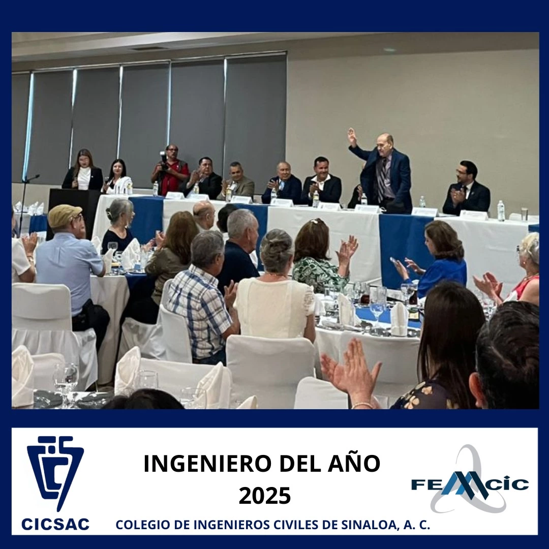 Reconocimiento al Ingeniero del Año 2025 al Ing. Marco Antonio Noriega Salazar